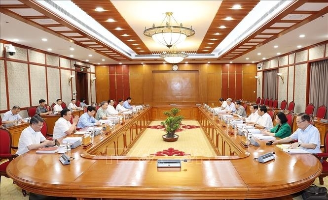 General Secretary and President To Lam chairs regular Politburo meeting